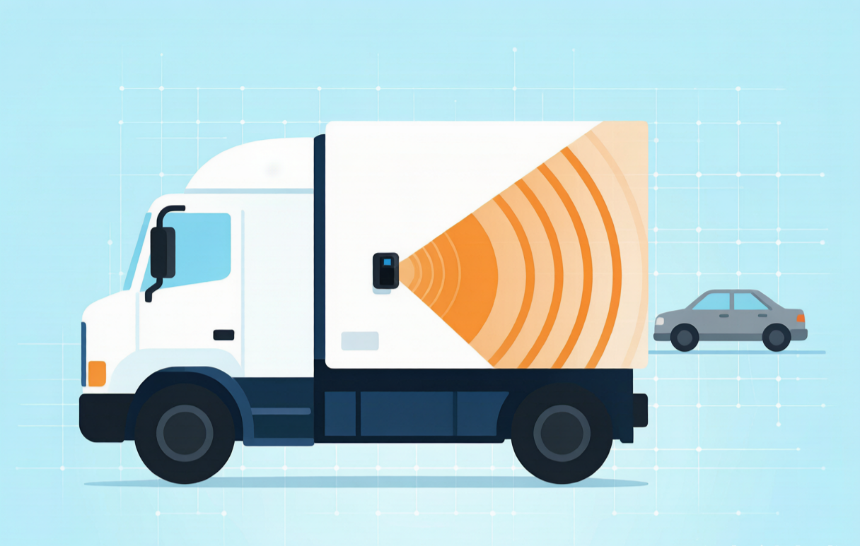 Heavy-Truck Right Blind-Spot Radar (SD7701R)